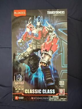 Blokees Transformers Classic Class Optimus Prime - Red, Blue